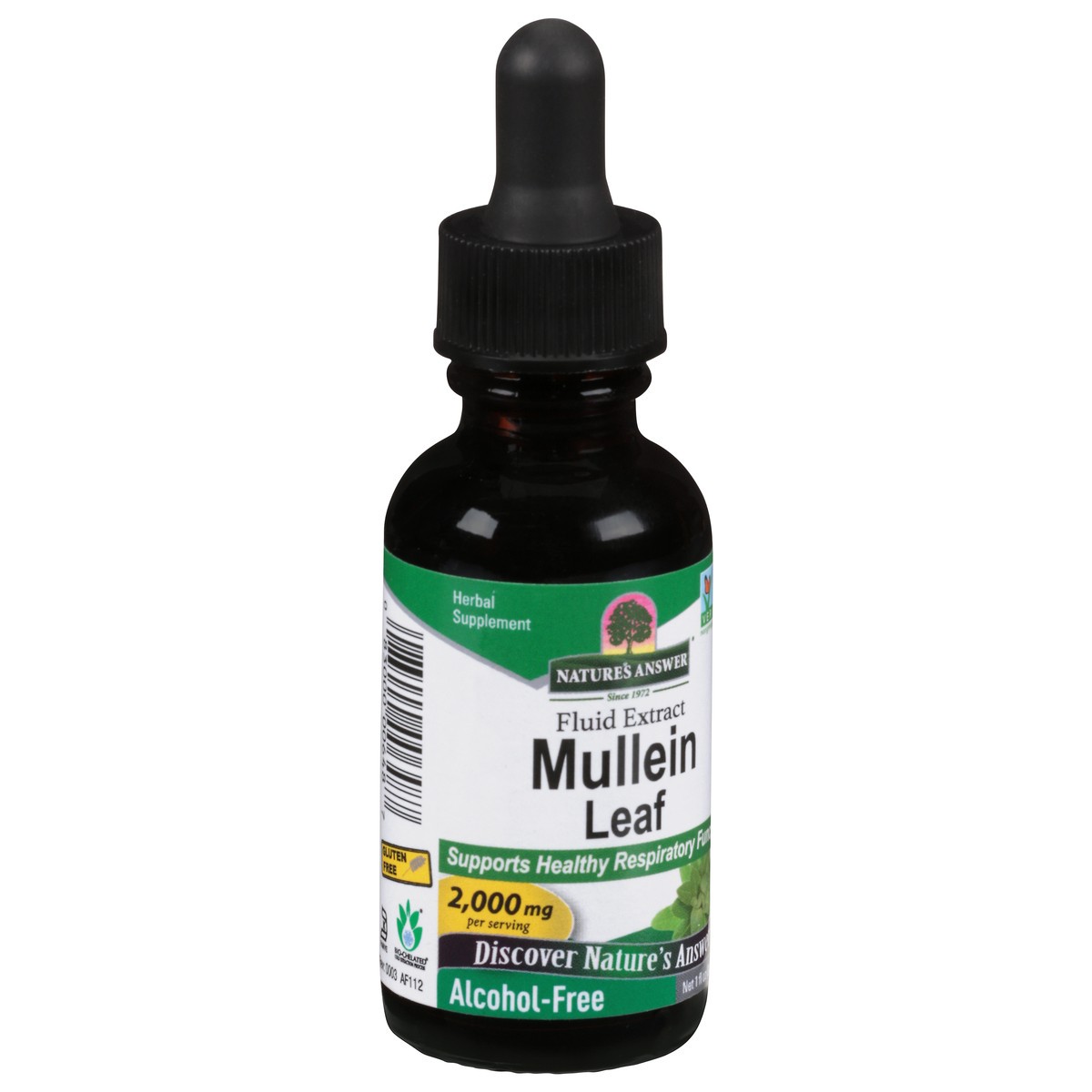 slide 2 of 12, Nature's Answer Fluid Extract Mullein Leaf 1 fl oz, 1 fl oz
