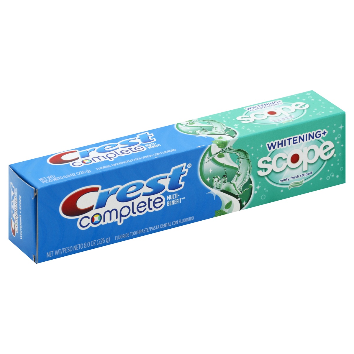 slide 1 of 1, Crest Toothpaste 8 oz, 8 oz