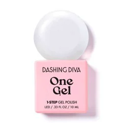 Dashing Diva One Gel Color Nail Polish - Frost - 10 ml