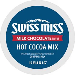 Swiss Miss Classics Milk Chocolate Hot Cocoa K Cup Pods - 12 ct