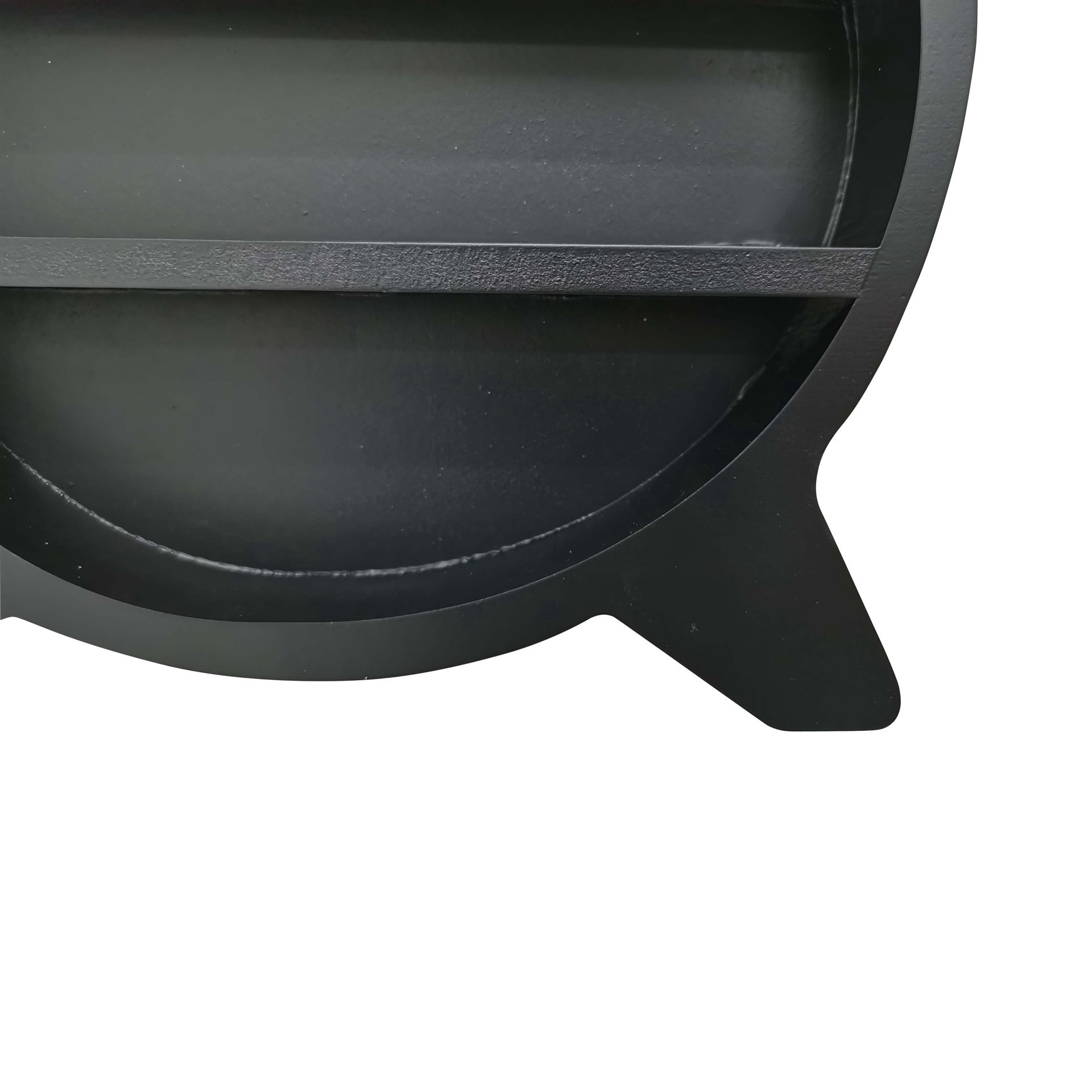 slide 3 of 5, 9" Black Cauldron Wall Shelf By Ashland, 9 in