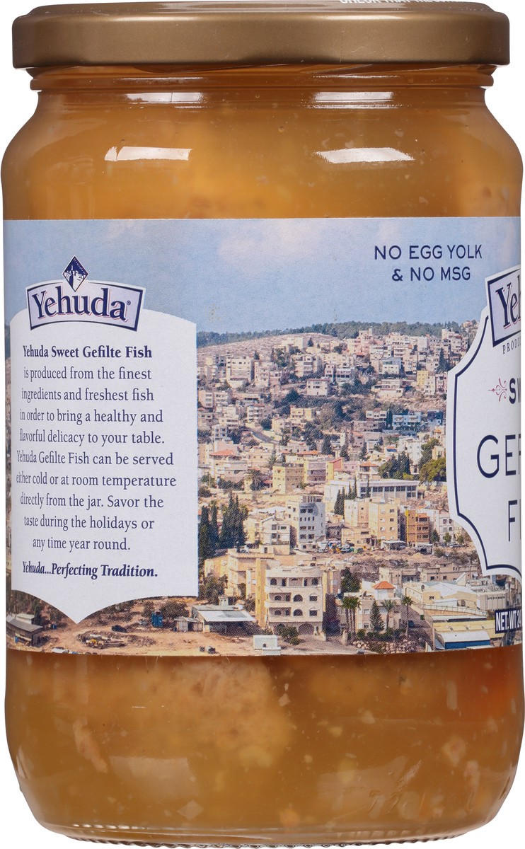 slide 10 of 12, Yehuda Sweet Gefilte Fish 24 oz, 24 oz