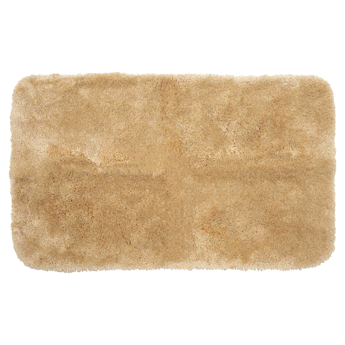 slide 1 of 1, Mohawk Plush Bath Rug, Sand, 20 in x 34 in