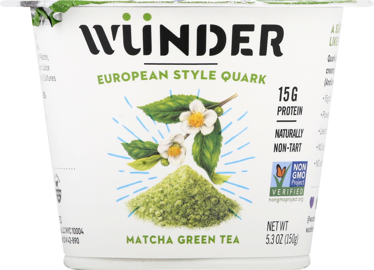 slide 10 of 13, Wünder Creamery European Style Matcha Green Tea Quark - 5.3 oz, 5.3 oz