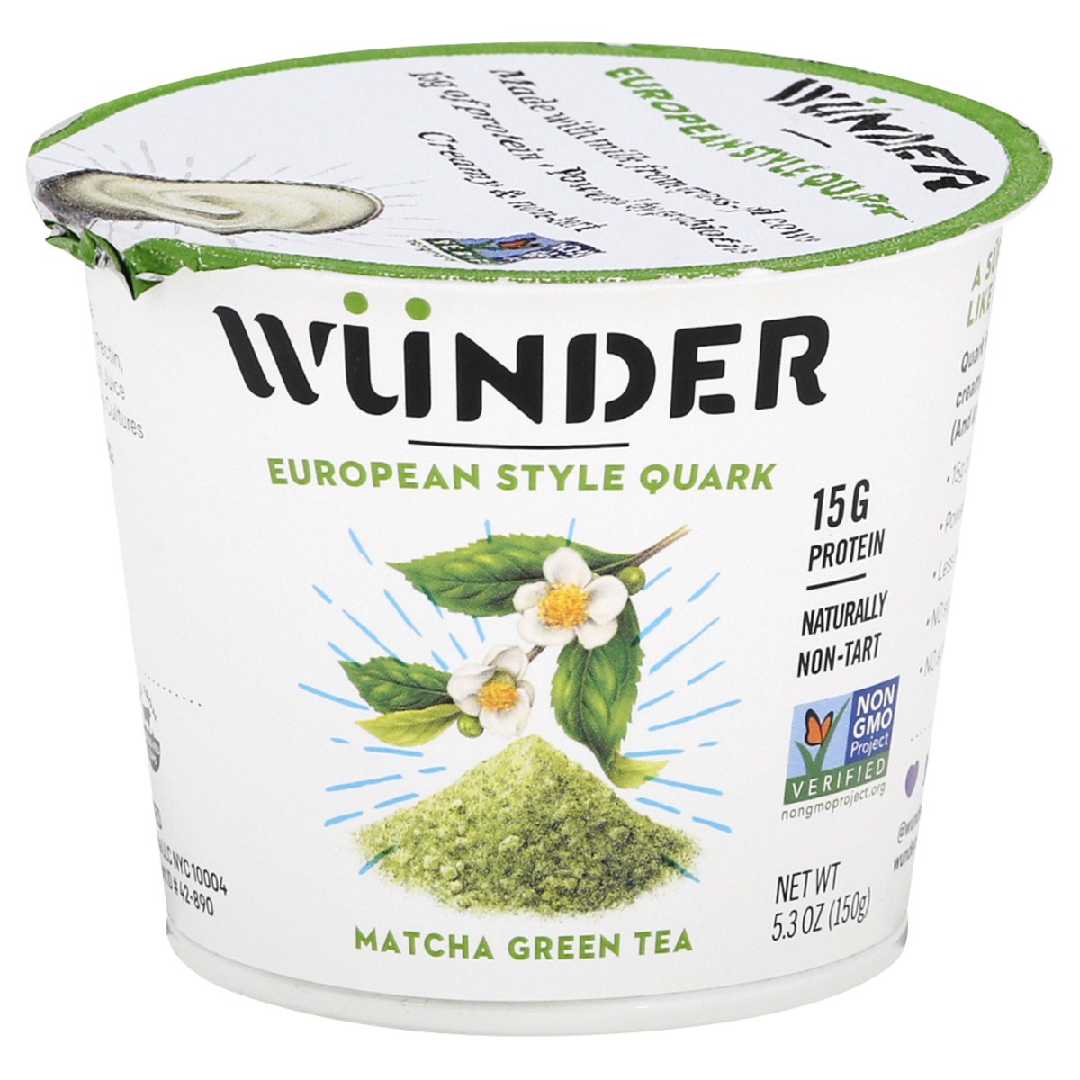 slide 4 of 13, Wünder Creamery European Style Matcha Green Tea Quark - 5.3 oz, 5.3 oz