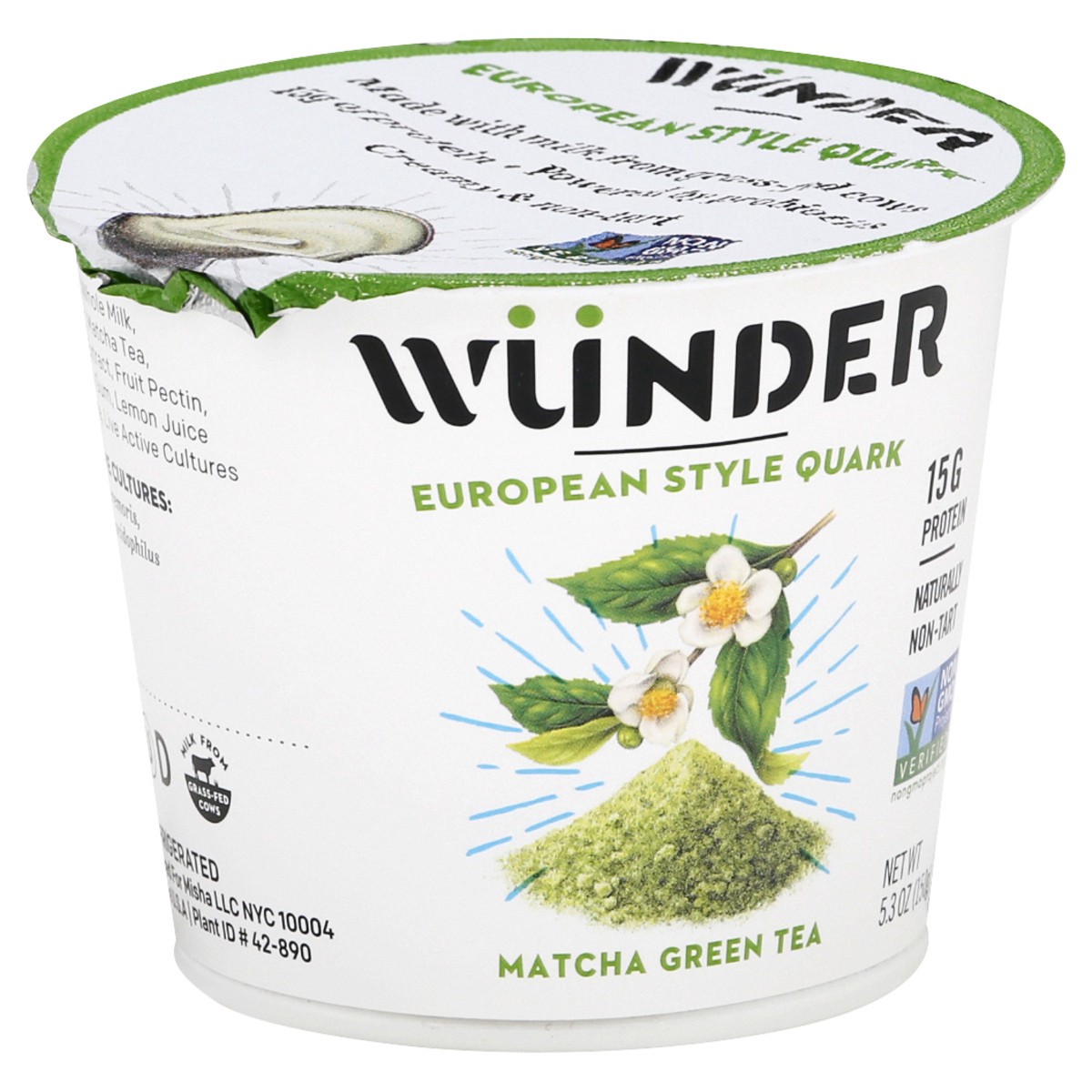 slide 2 of 13, Wünder Creamery European Style Matcha Green Tea Quark - 5.3 oz, 5.3 oz