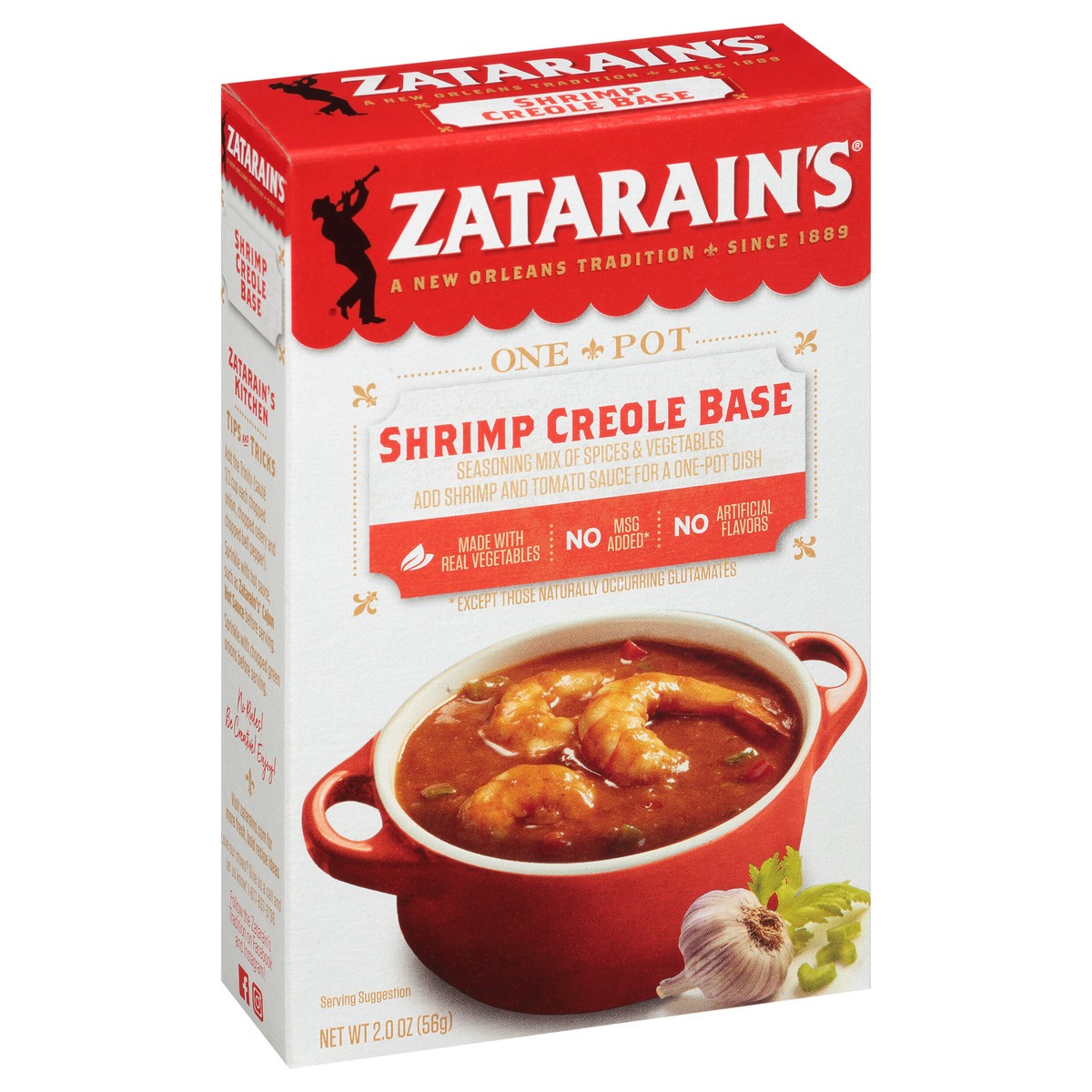 slide 8 of 9, Zatarain's Shrimp Creole Base, 2 oz