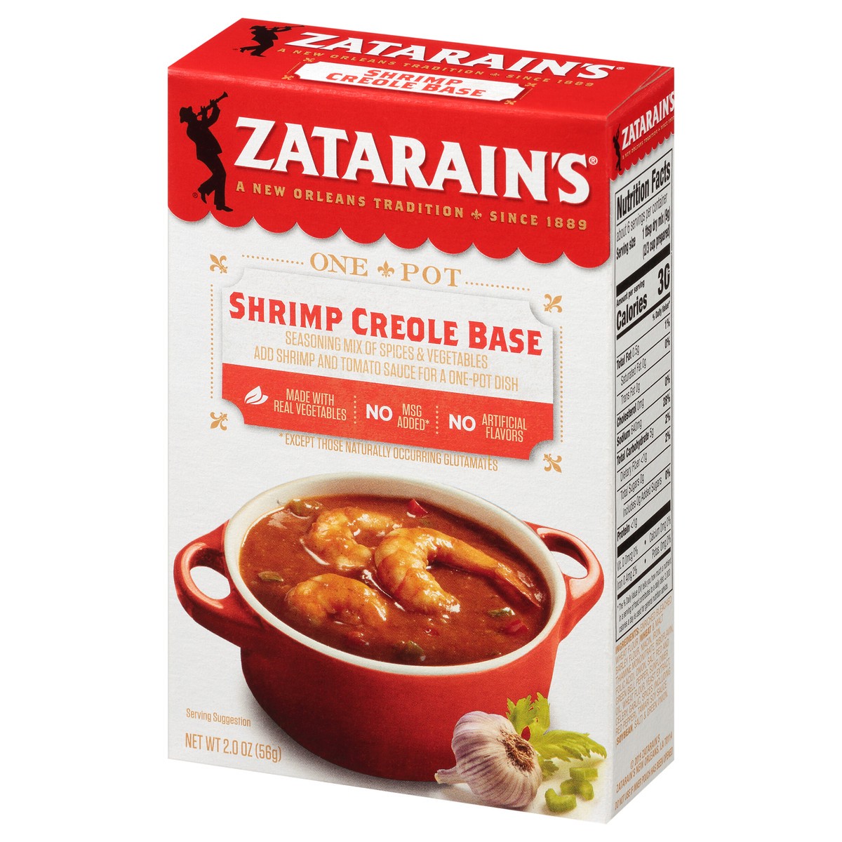slide 7 of 9, Zatarain's Shrimp Creole Base, 2 oz