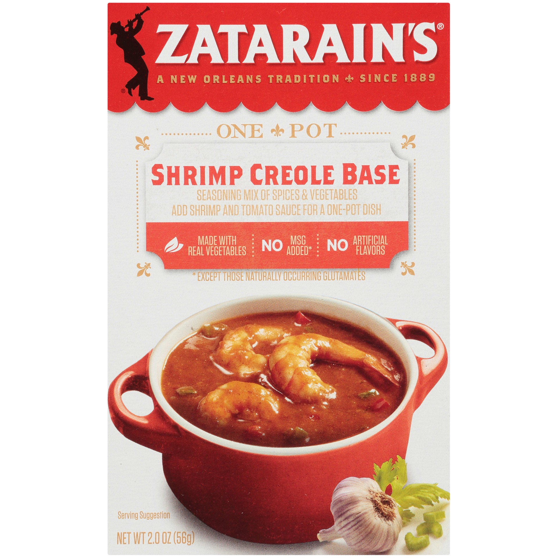 slide 1 of 9, Zatarain's Shrimp Creole Base, 2 oz