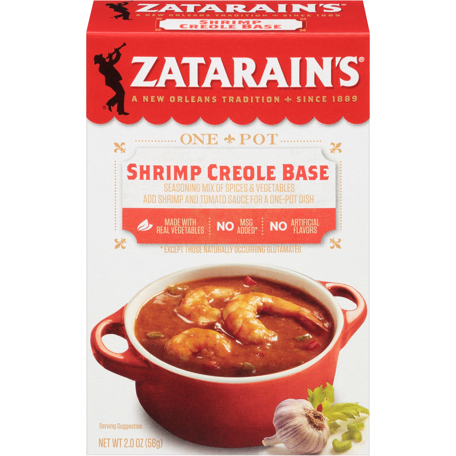 slide 1 of 9, Zatarain's Shrimp Creole Base, 2 oz