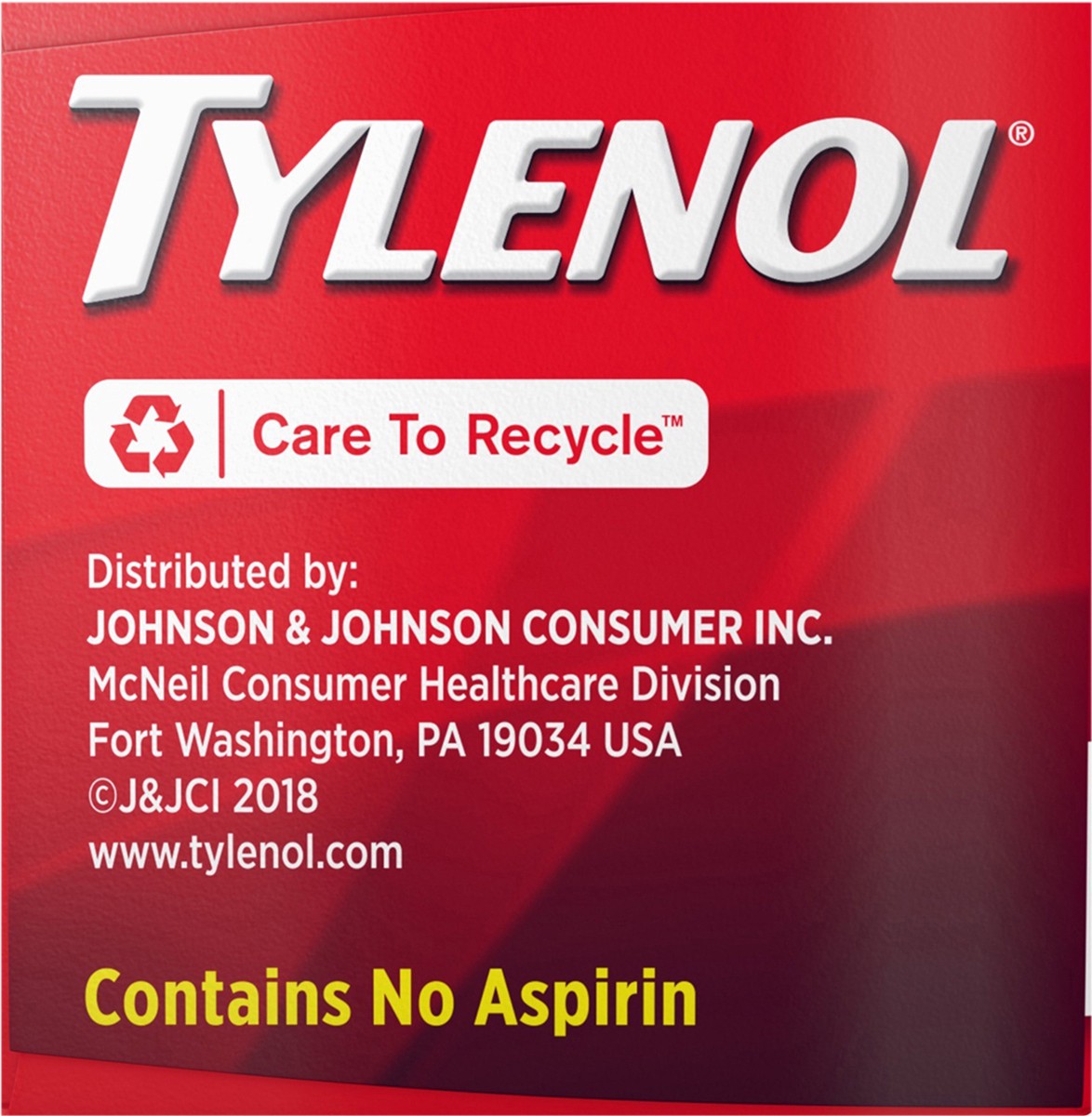 slide 6 of 7, Tylenol Extra Strength Coated Tablets - Acetaminophen - 100ct, 100 ct