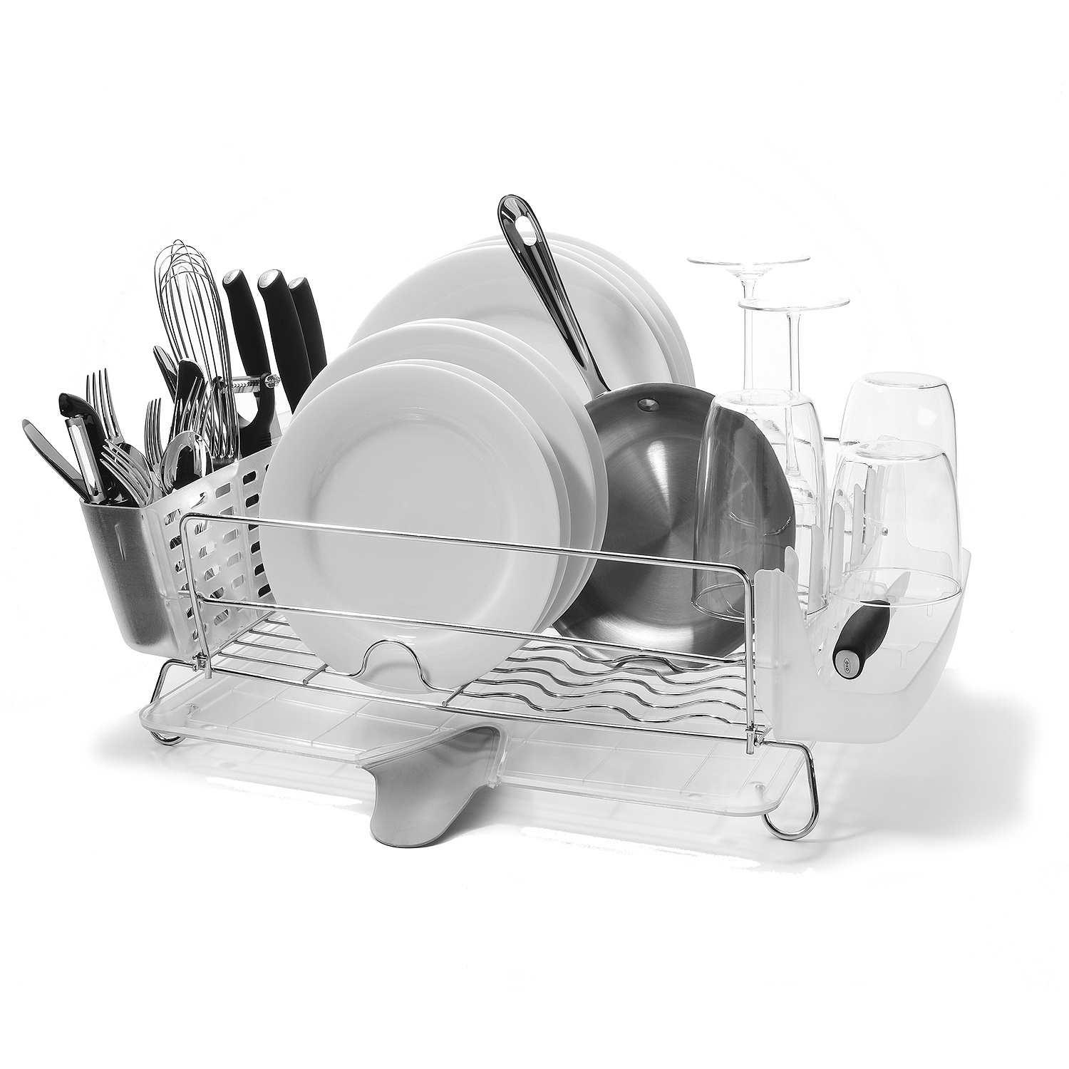 OXO Good Grips Foldaway Dish Rack - Kitchen & Company