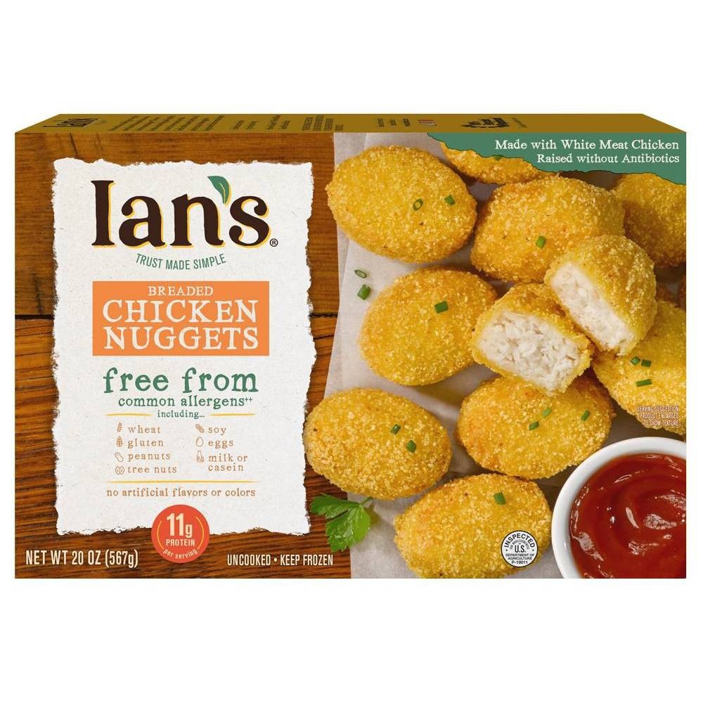 slide 1 of 5, Ian's Breaded Chicken Nuggets, 20 oz