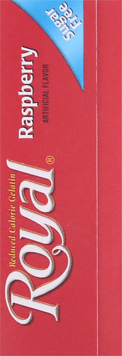 slide 6 of 13, Royal Sugar Free Raspberry Gelatin 0.32 oz, 0.32 oz