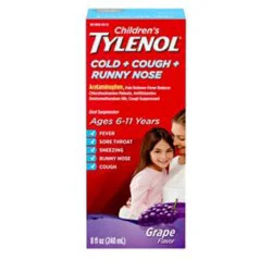 Tylenol Children's Tylenol Cold + Cough + Runny Nose, 8 Fl. Oz