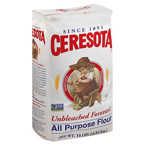 slide 1 of 1, Ceresota Unbleached Flour, 10 lb