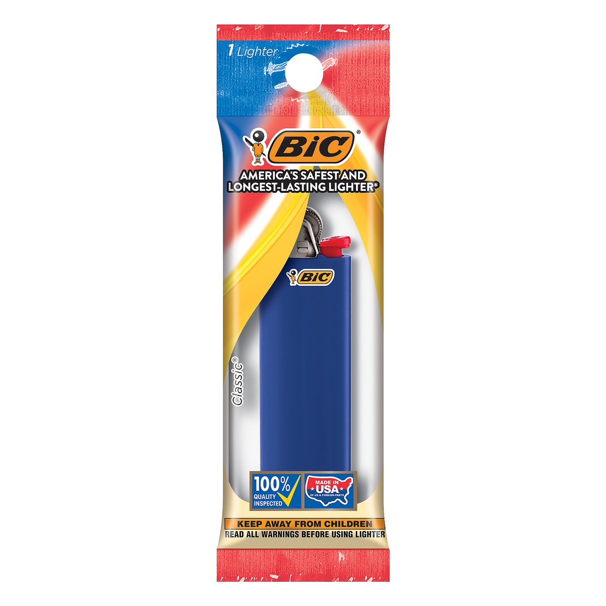 slide 1 of 1, Bic Child Guard Lighter, 1 ct