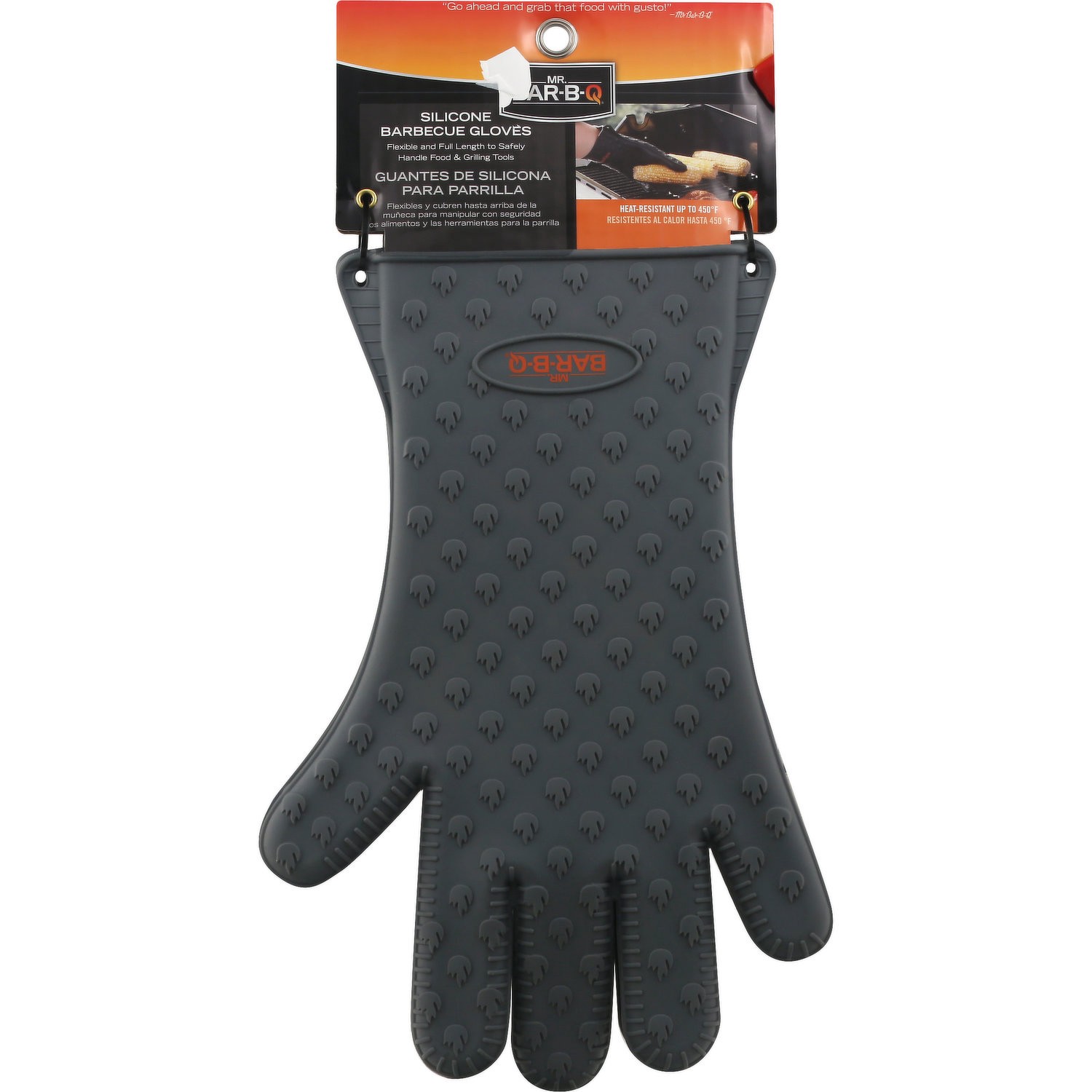 slide 1 of 1, Mr. Bar-B-Q Gloves, Barbecue, Silicone, 1 ct