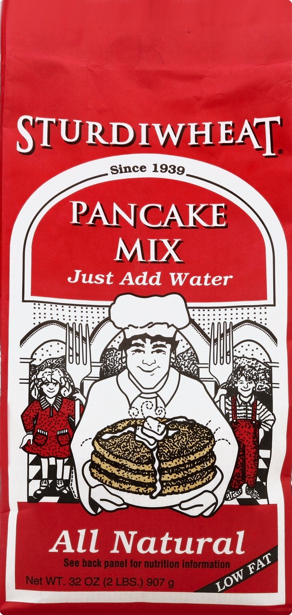 slide 3 of 5, Sturdiwheat Original Pancake Mix, 32 oz