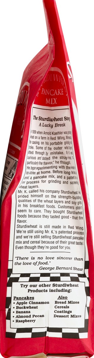 slide 5 of 5, Sturdiwheat Original Pancake Mix, 32 oz