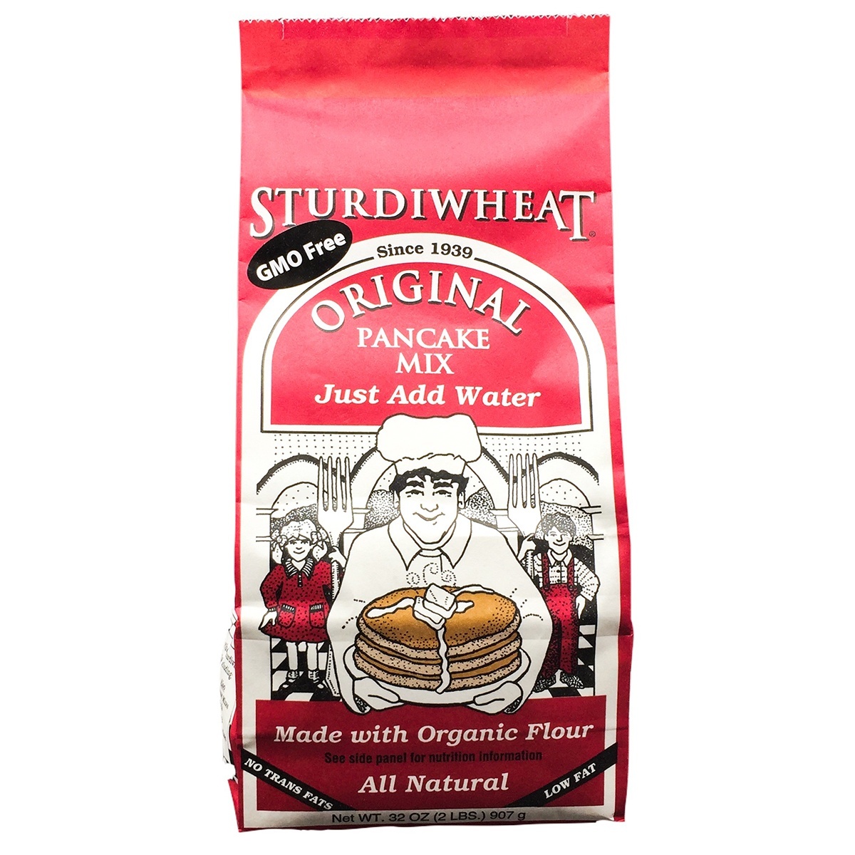 slide 1 of 5, Sturdiwheat Original Pancake Mix, 32 oz