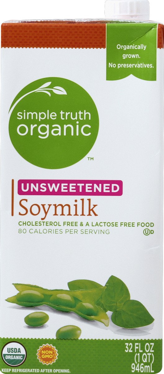 slide 4 of 5, Simple Truth Soymilk 32 oz, 32 oz