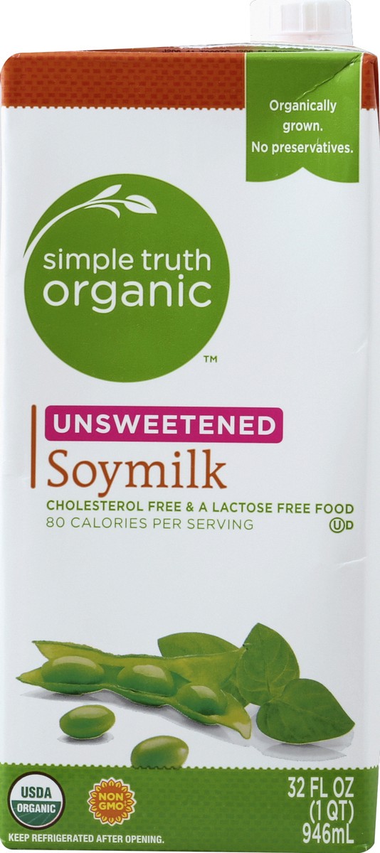 slide 1 of 5, Simple Truth Soymilk 32 oz, 32 oz