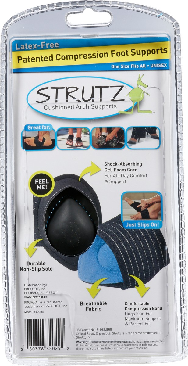 slide 4 of 9, PROFOOT Strutz Cushioned Arch Supports, 1 pair