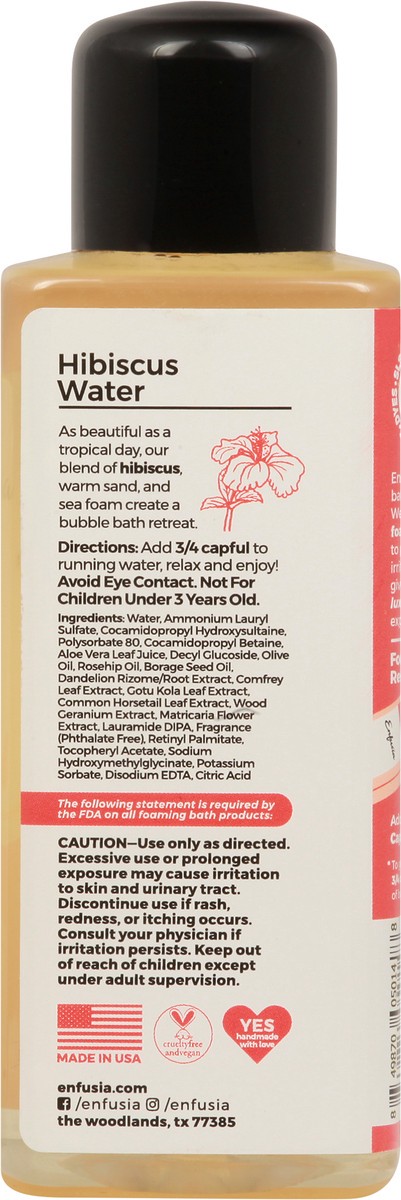 slide 3 of 9, Enfusia Hibiscus Water Bubble Bath, 10 oz