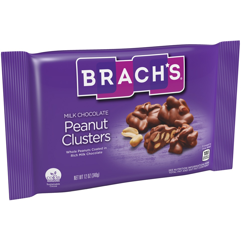 slide 6 of 8, Brach's Peanut Clusters 12 oz, 12 oz