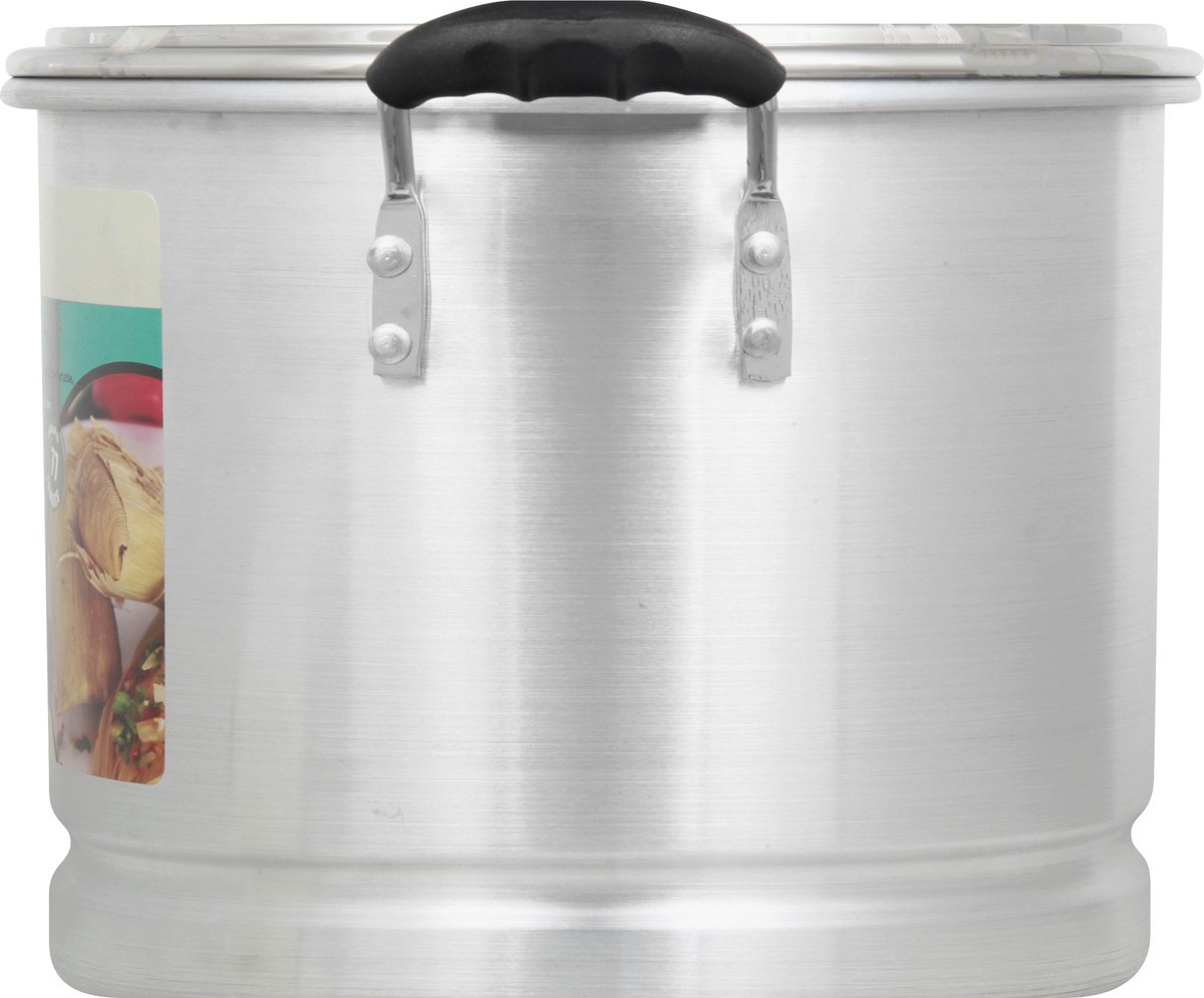 slide 6 of 10, Victoria Aluminum 24 Quart Steamer with Glass Lid 1 ea, 1 ct