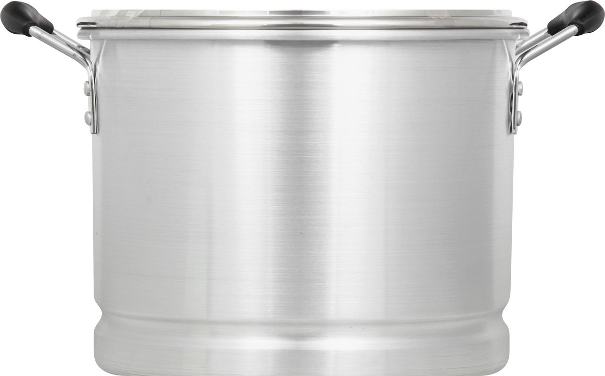 slide 8 of 10, Victoria Aluminum 24 Quart Steamer with Glass Lid 1 ea, 1 ct