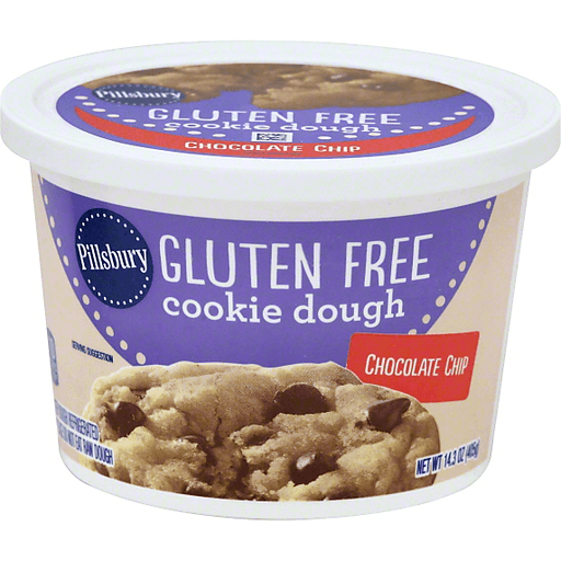 slide 2 of 2, Pillsbury Cookie Dough, Gluten Free, Chocolate Chip, 14.3 oz