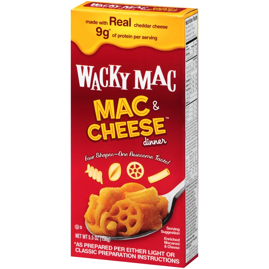 slide 3 of 8, Wacky Mac & Cheese Dinner - 5.5oz, 5.5 oz