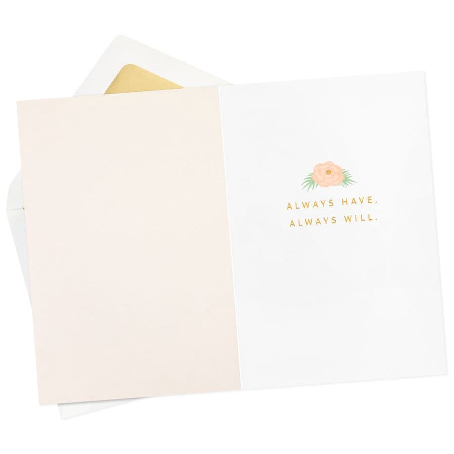 slide 2 of 5, Hallmark Love Card (Always Loved You, Always Will) E23, 1 ct
