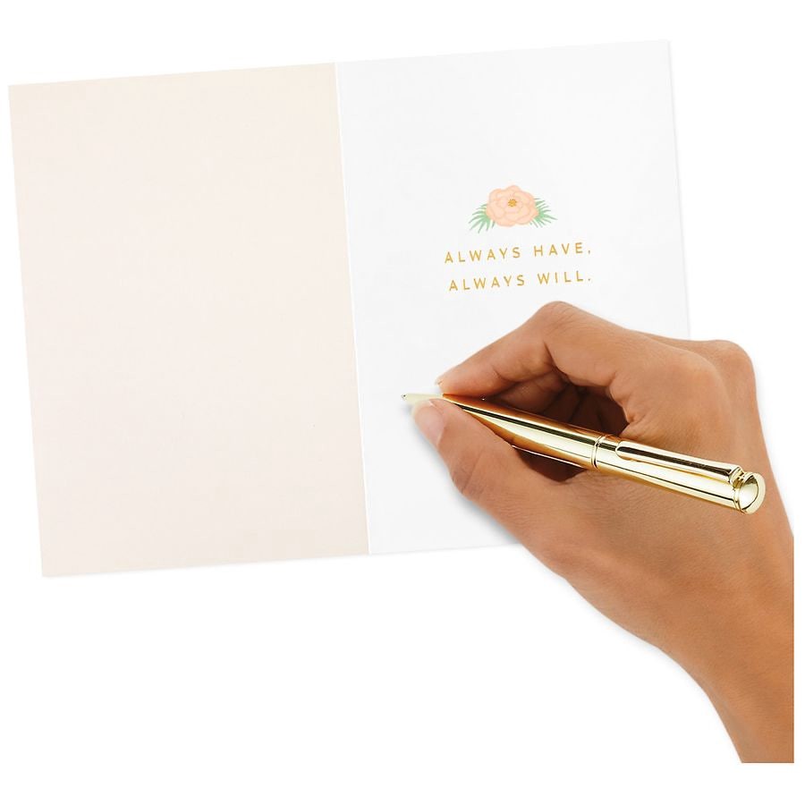 slide 5 of 5, Hallmark Love Card (Always Loved You, Always Will) E23, 1 ct