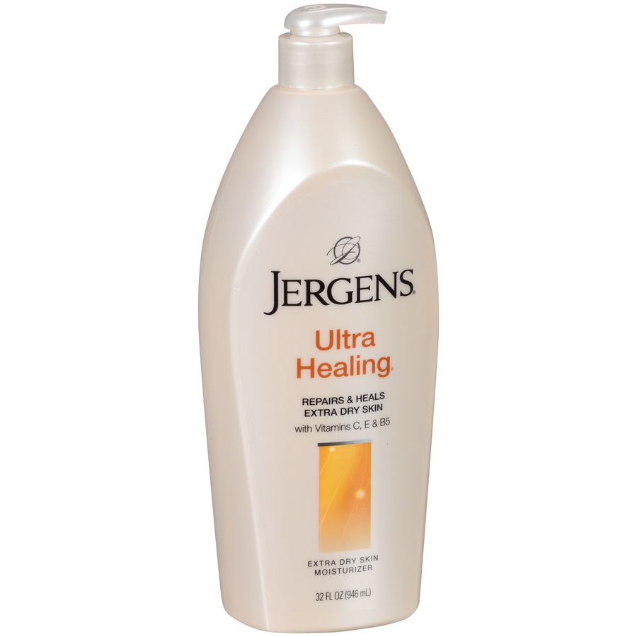 slide 2 of 7, Jergens Ultra Healing Extra Dry Skin Moisturizer, 32 fl oz