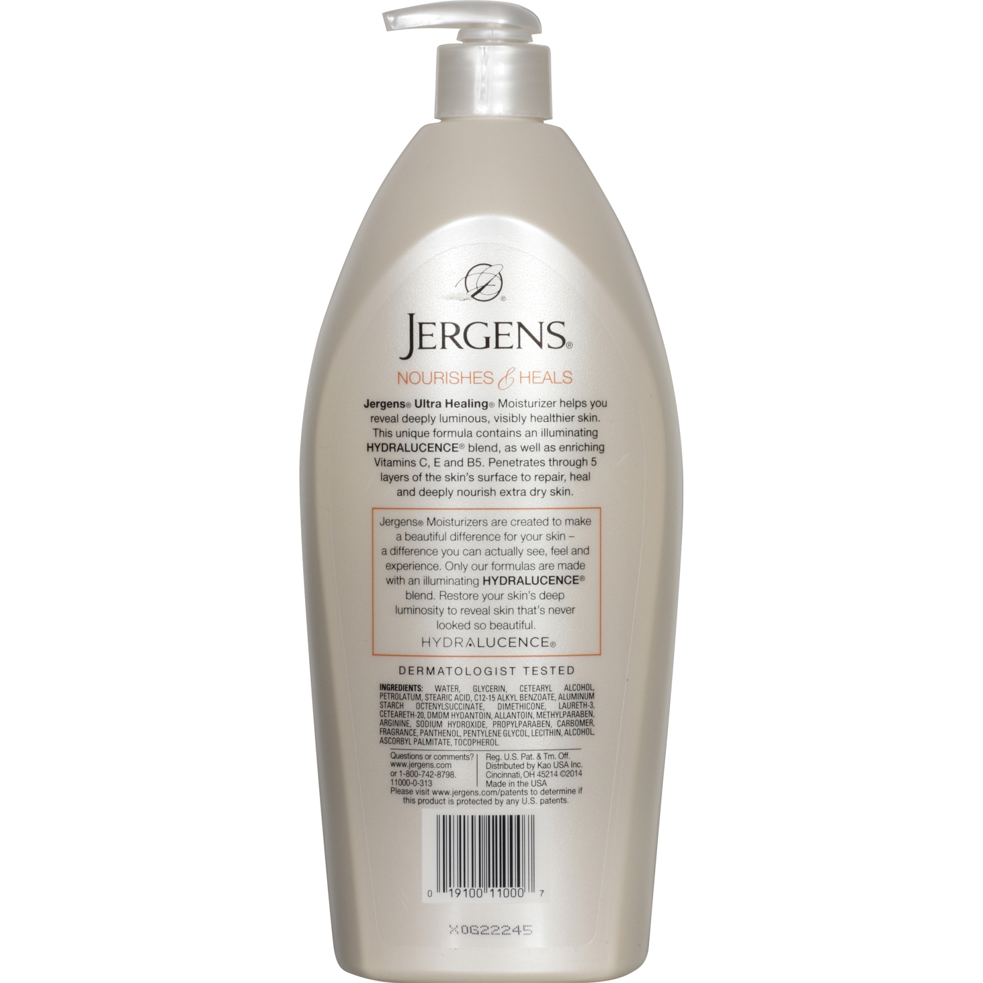 slide 6 of 7, Jergens Ultra Healing Extra Dry Skin Moisturizer, 32 fl oz