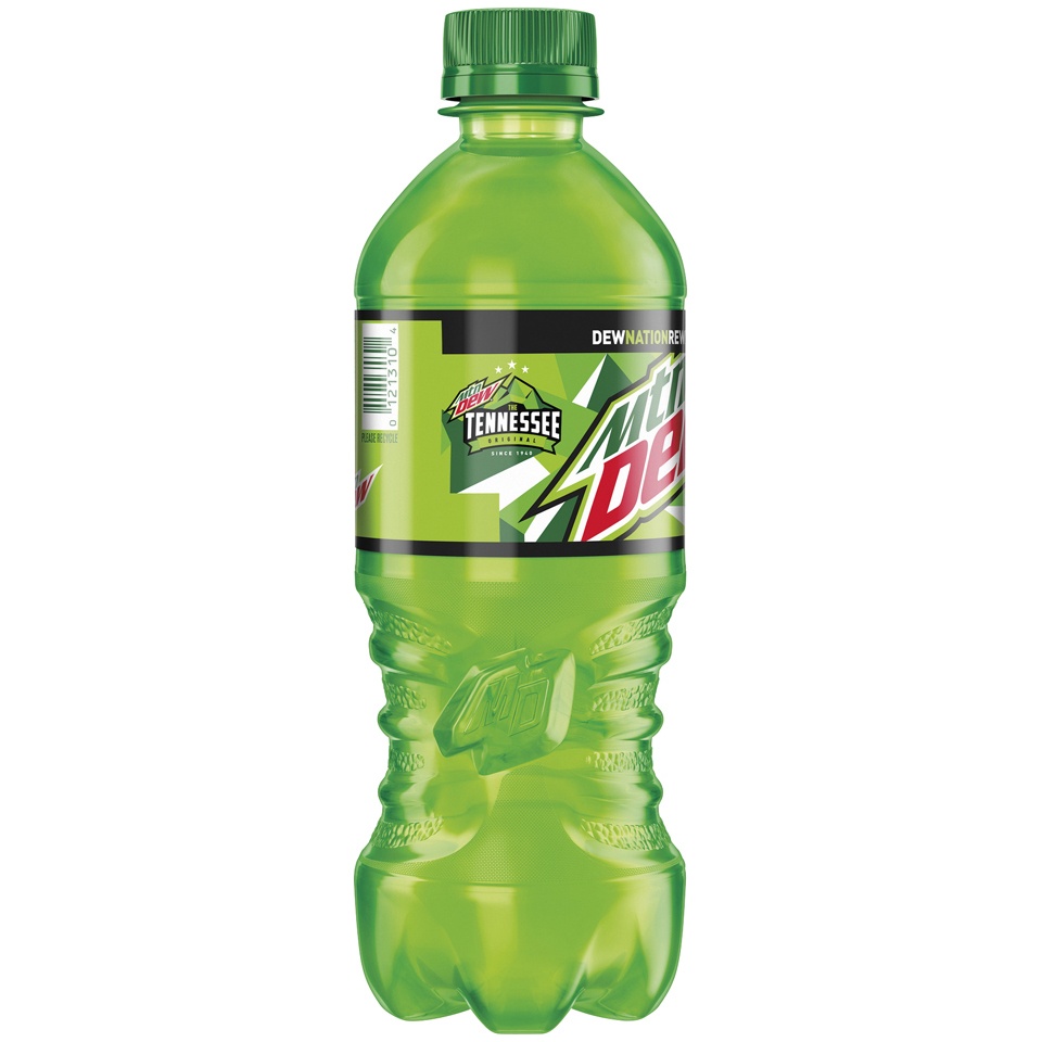 slide 2 of 3, Mountain Dew Citrus Soda - 20 fl oz Bottle, 20 fl oz
