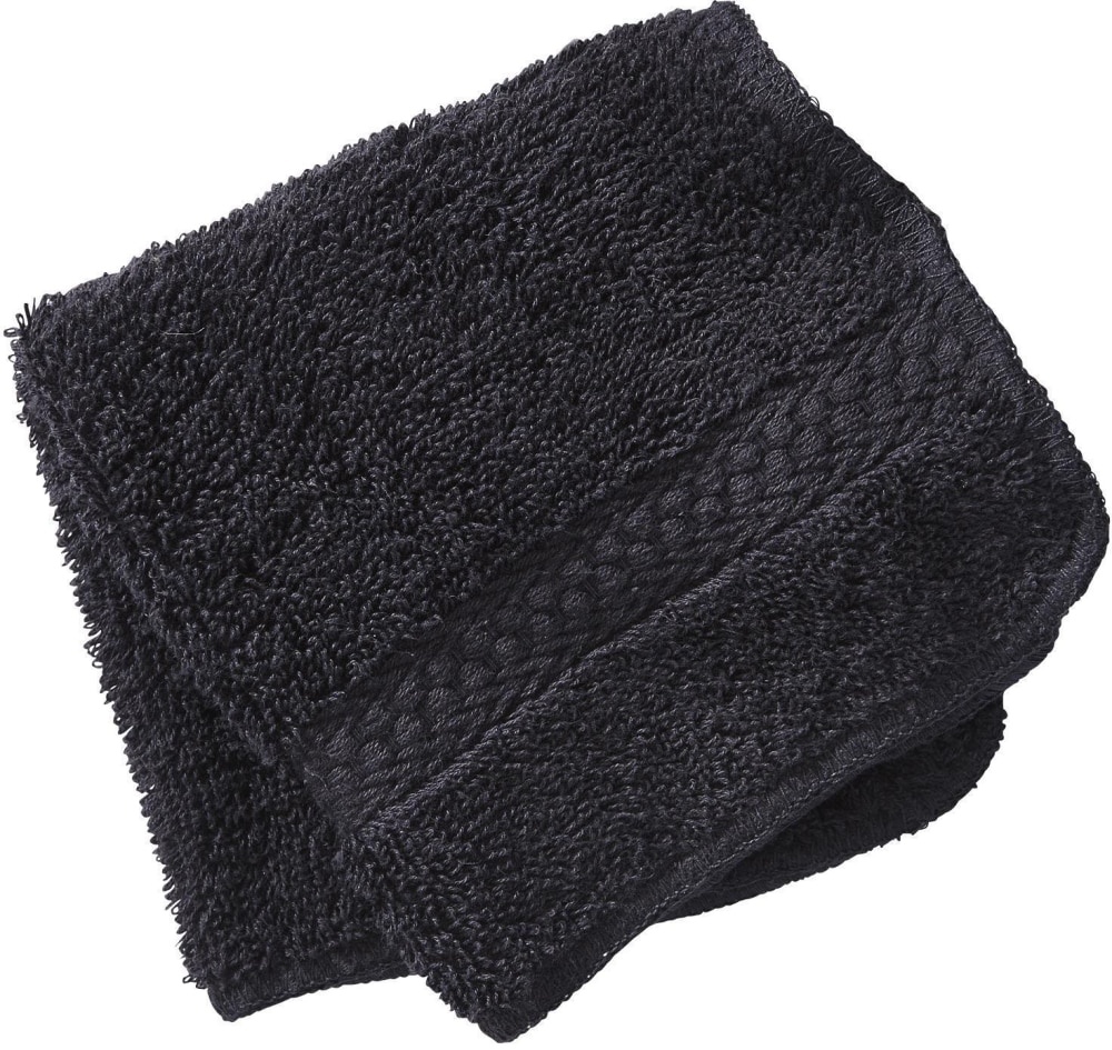 slide 1 of 1, Everyday Living Washcloth - Jet Black, 1 ct