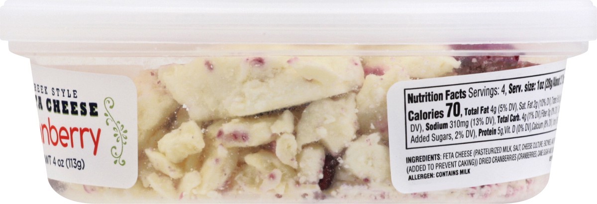 slide 10 of 11, Odyssey Greek Style Cranberry Feta Cheese 4 oz, 4 oz