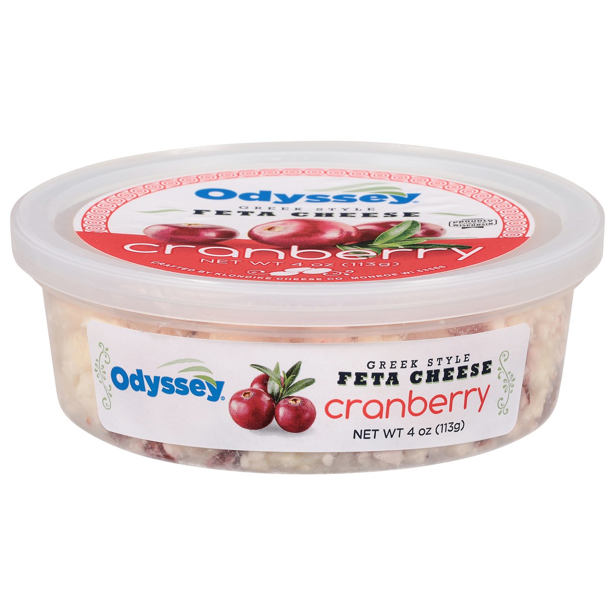 slide 1 of 11, Odyssey Greek Style Cranberry Feta Cheese 4 oz, 4 oz