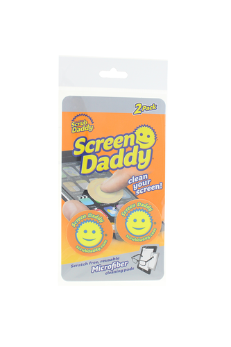 slide 1 of 1, Scrub Daddy Screen Daddy - 2 Pack - Orange, 2 ct