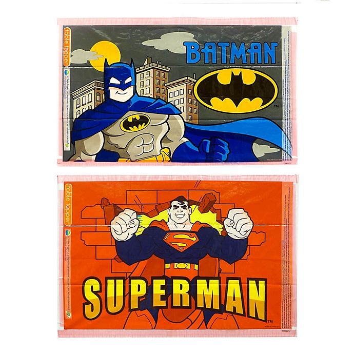 slide 2 of 2, DC Comics Super Heroes Table Topper Placemats, 18 ct