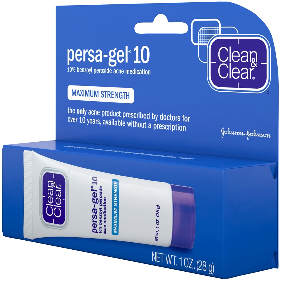 slide 3 of 6, Clean & Clear Persa-Gel10 Acne Medication - 1oz, 1 oz