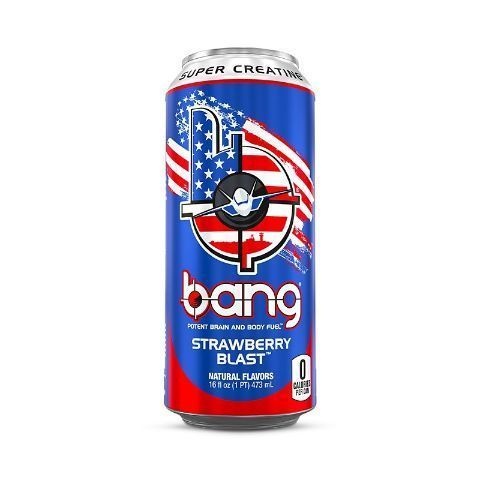 slide 1 of 1, Vpx Bang Energy Strawberry Blast, 12 ct