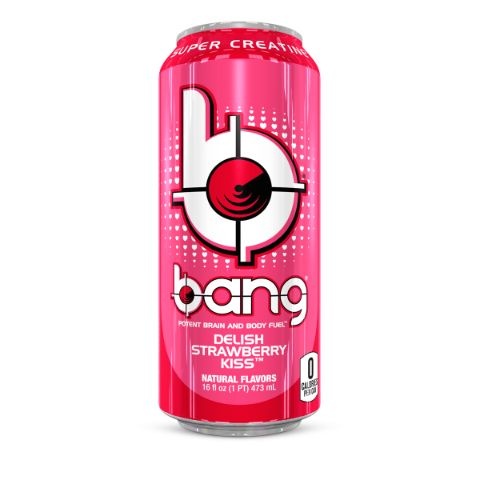 slide 1 of 1, Bang Delish Strawberry Kiss, 12 ct; 16 oz