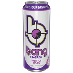 Bang Energy Drink Purple Haze Grape Can - 16 Fl. Oz.