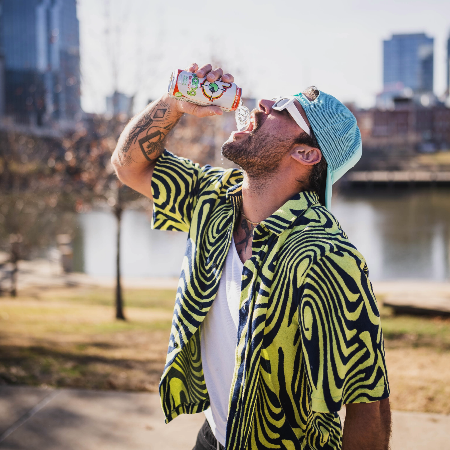 slide 2 of 2, Bang Energy Peach Mango Energy Drink Single Can, 16 oz