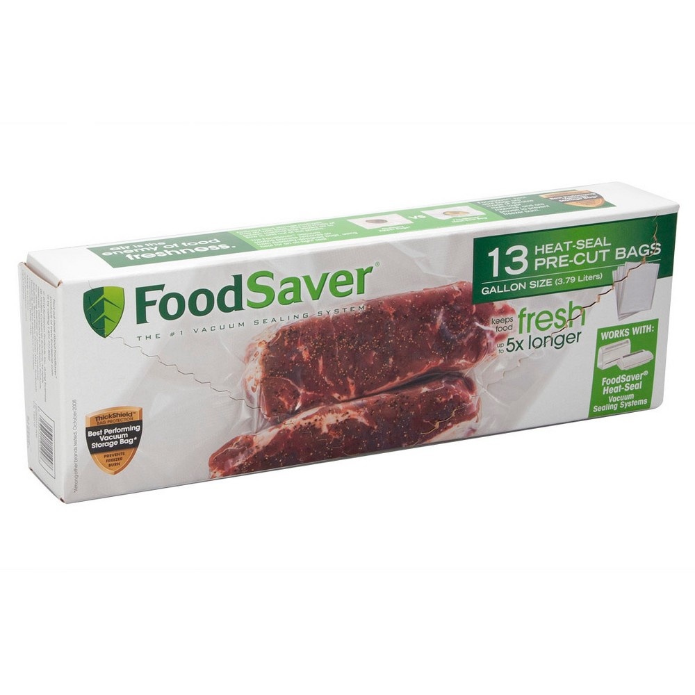 slide 3 of 4, FoodSaver Gallon Heat-Seal Bags - FSFSBF0316-P00, 13 ct